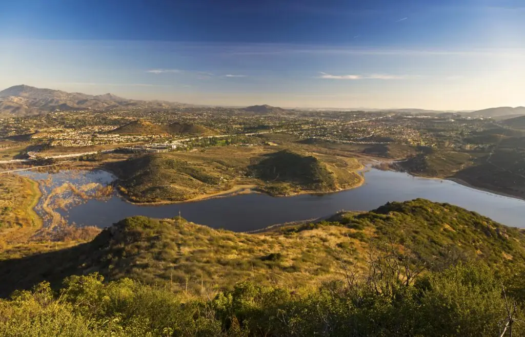 Lake Hodges in Escondido